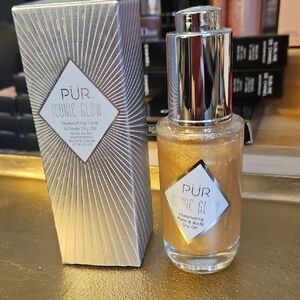 PUR Iconic Glow Illuminating Face & Body Oil - Gold and Silver